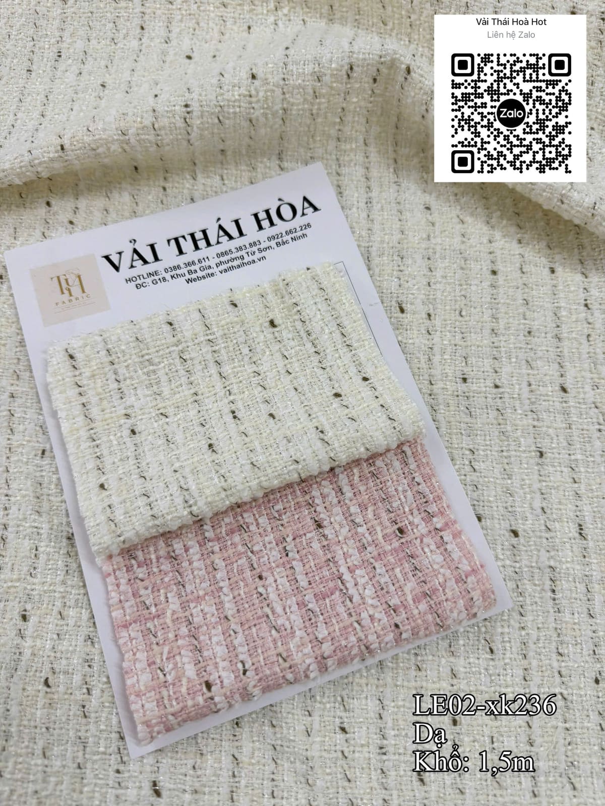 Dạ tweed LE02-xk236